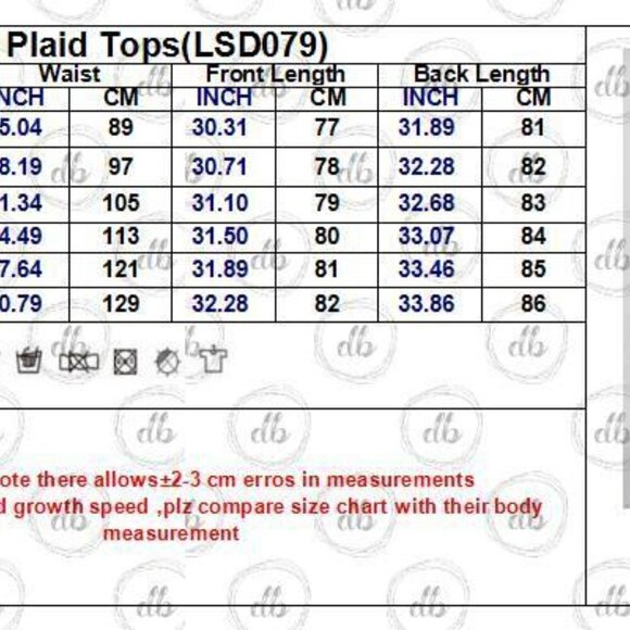 Buffalo Plaid Tunic Style Top Teal/Black - Picture 3 of 5